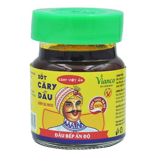 Combo 2 Hộp Xốt Càry Dầu Vianco 45g