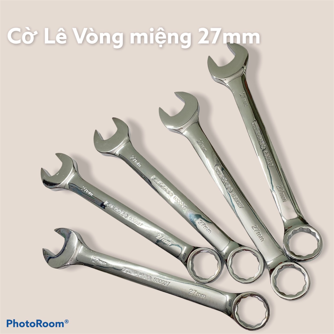 Cờ lê vòng miệng 27mm 2 đầu