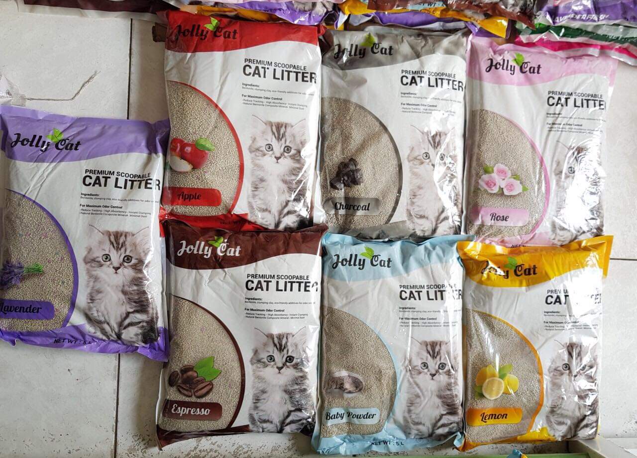 Cát Vệ Sinh Cho Mèo Jolly Cat 5L (MÙI NGẪU NHIÊN)
