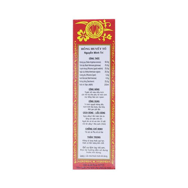 Hồng huyết tố (250ml)