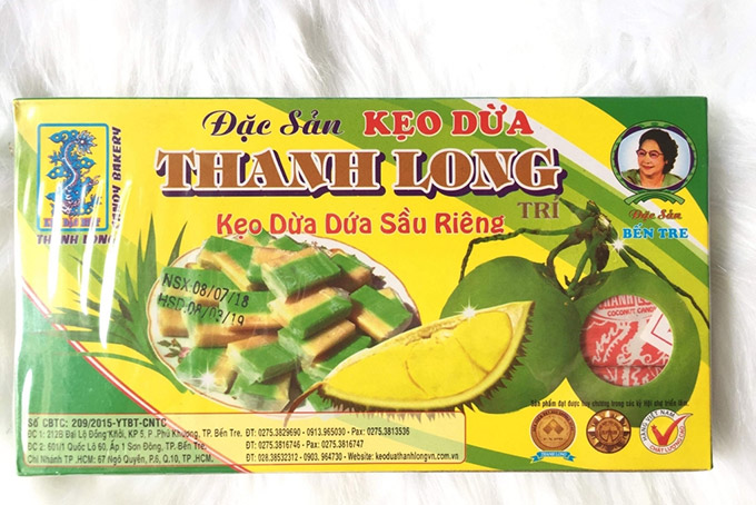 Kẹo dừa bến tre đặc biệt