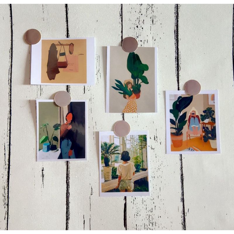 Giá Gốc Set Postcard Trang Trí Phòng