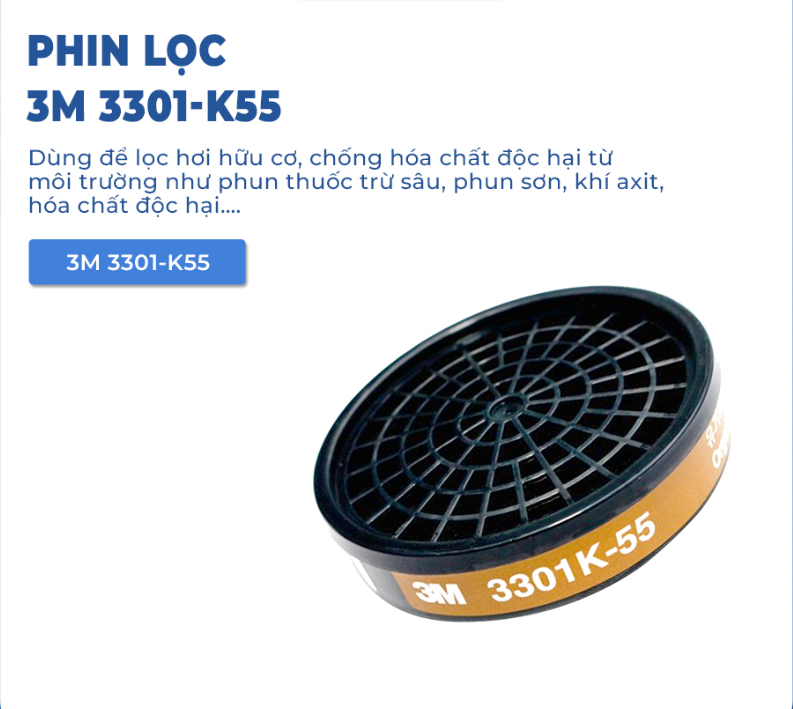 Phin Lọc 3M-3301K_100 (CN)