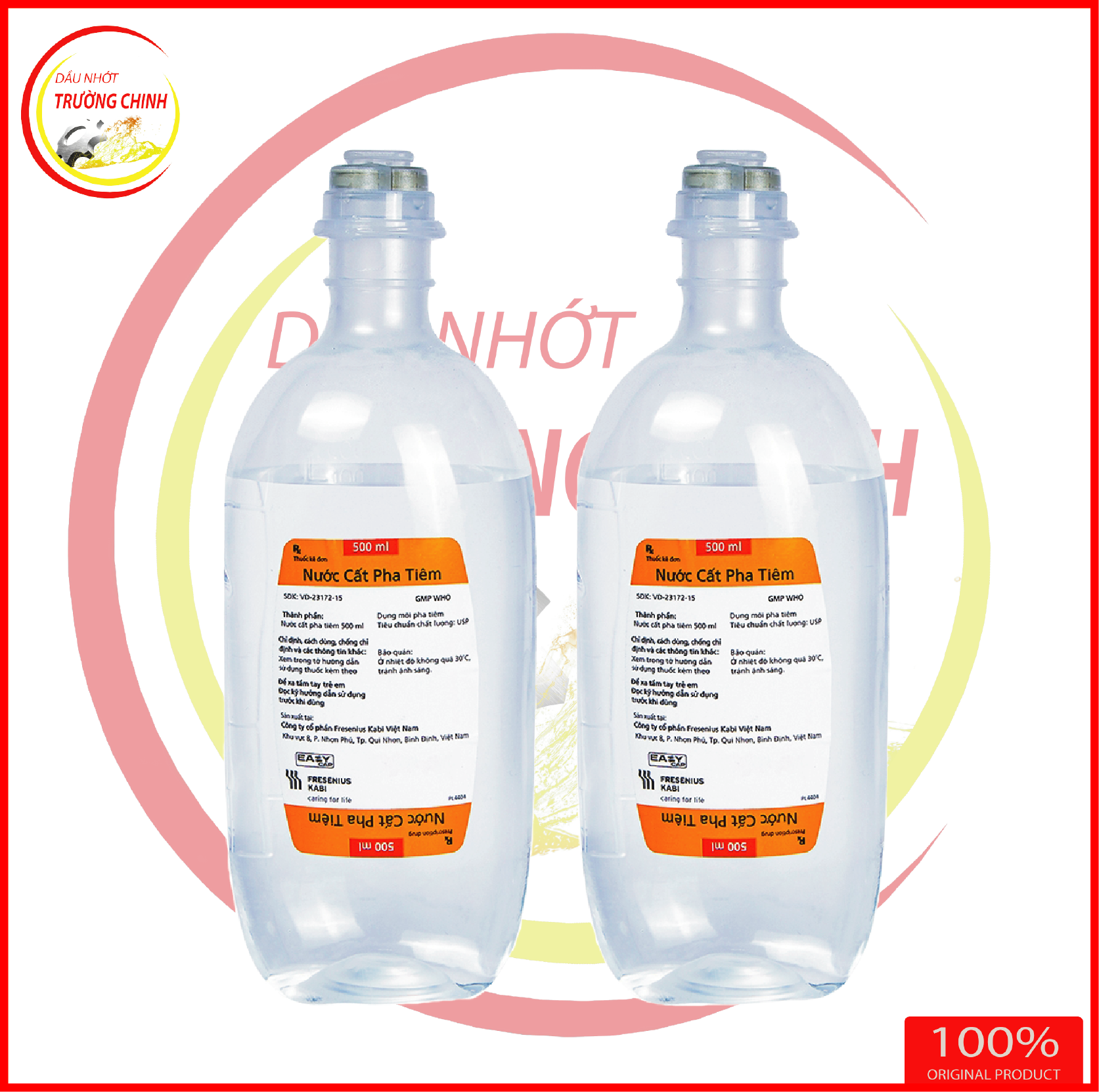 NƯỚC CẤT PHA TIÊM 500ML