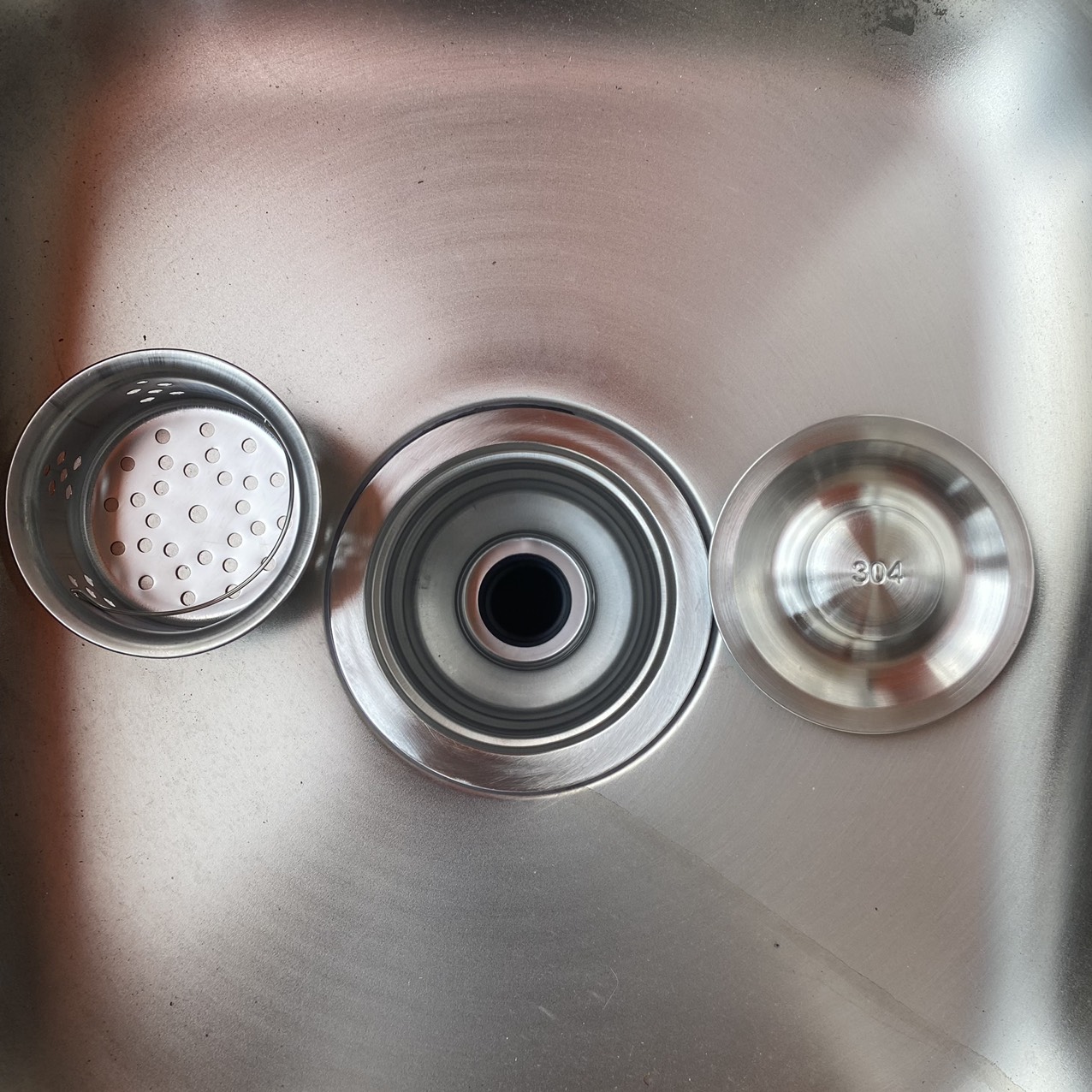 BỘ XẢ CHẬU RỬA CHÉN BÁT INOX 304 phi 110