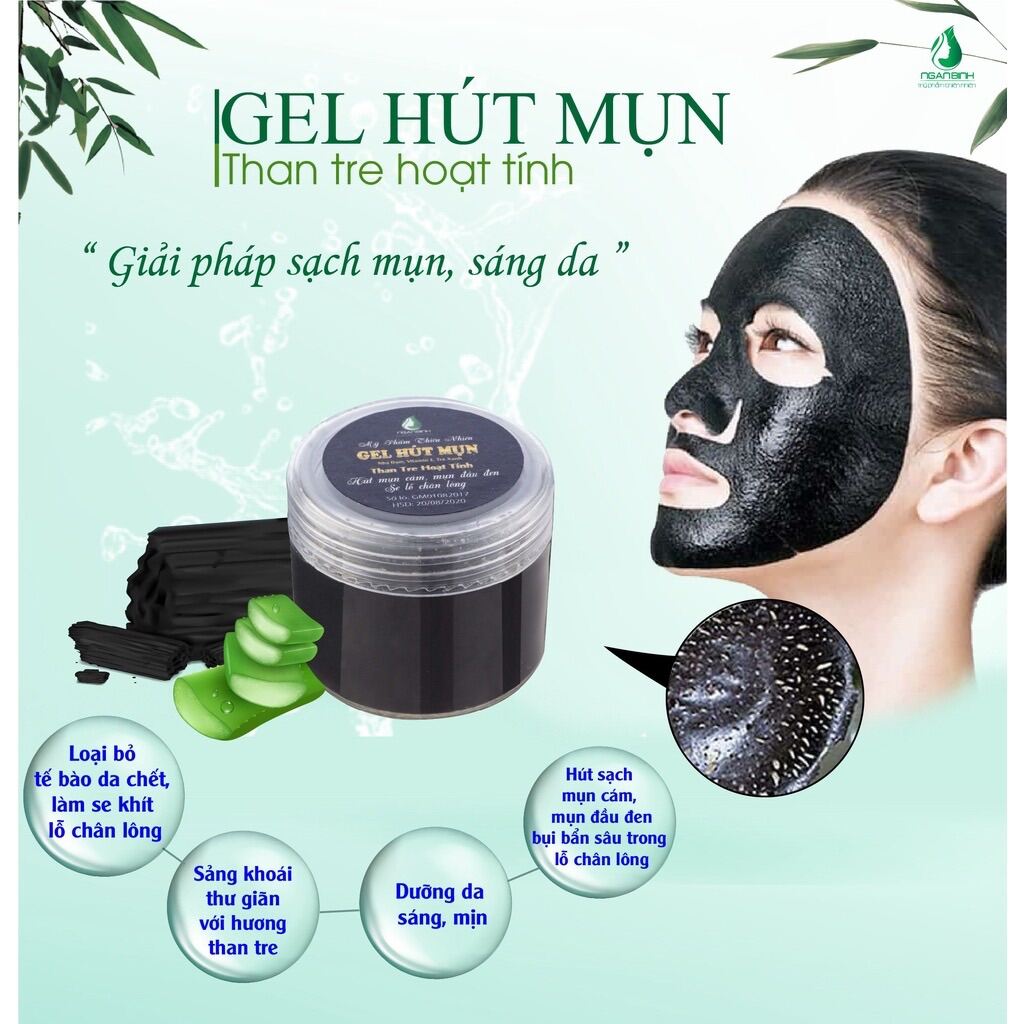 Gel lột mụn than tre hoạt tính 50gr