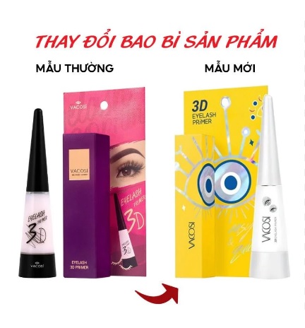 [HCM]Keo Dán Mi Vacosi Natural Studio Eyelash 3D ( mẫu mới )