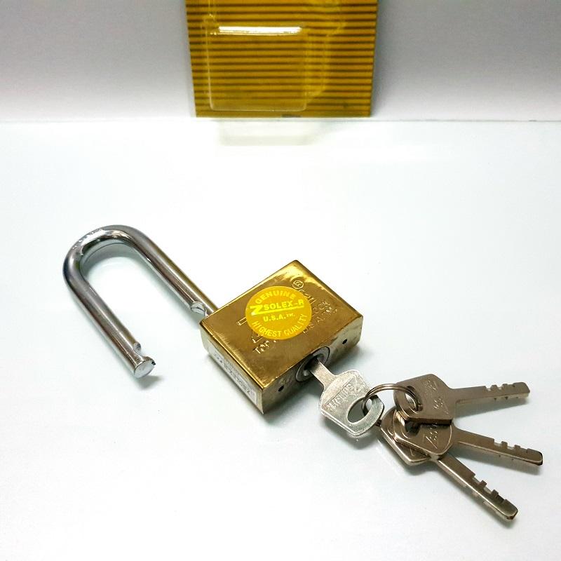 Ổ Khóa treo chìa Zsolex 50mm móc dài