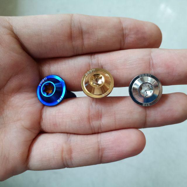COMBO 2 ỐC GẮN BẢNG TÊN TITAN (PROTI - TITAN)