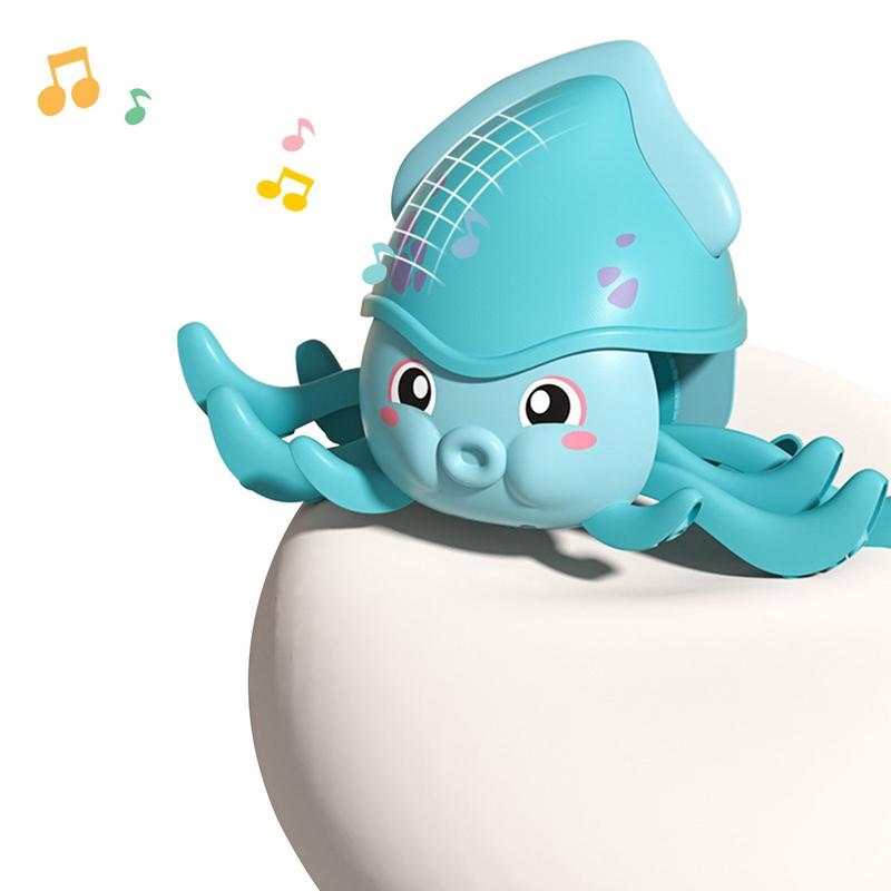 CW Musical Octopus Toy Fun Electronic Moving Toys Avoid Obstacles Music