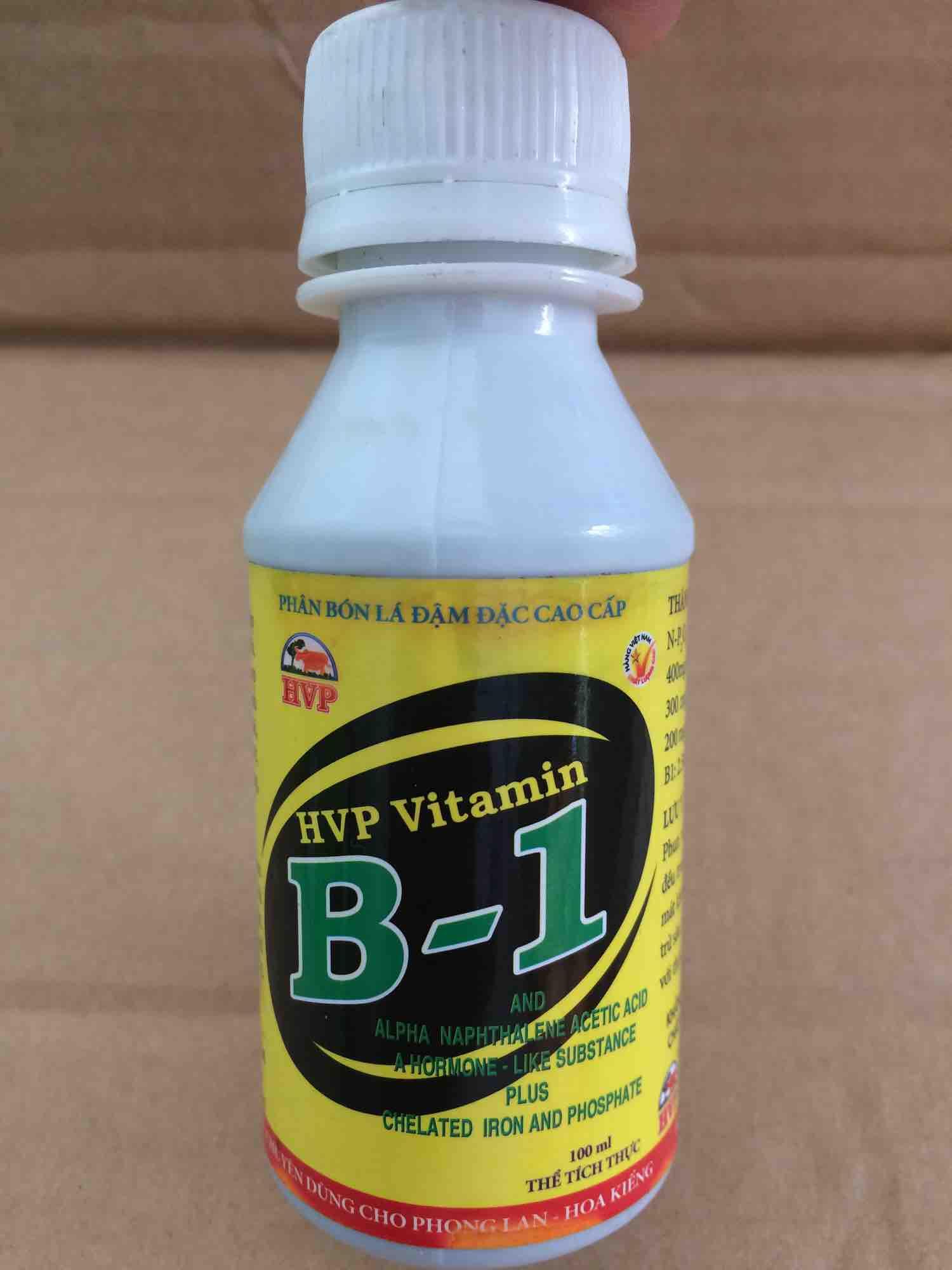 [HCM]Phân bón lá Vitamin B1 HVP - chai 100 ml
