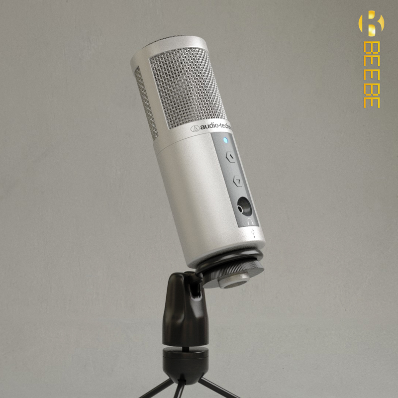 Audio-Technica ATR2500-USB Side-Address USB Microphone w/ Headphone Monitor