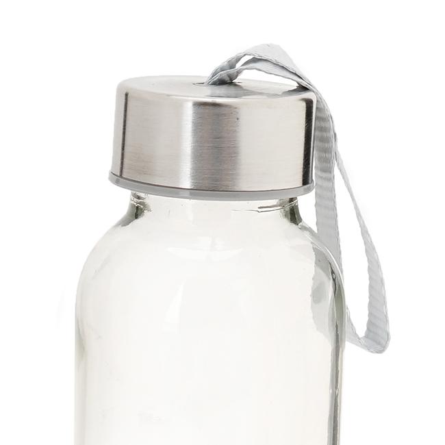 Bộ 4 bình thủy tinh dây xách nắp bạc 500ml