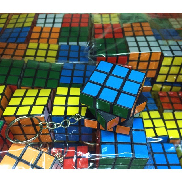 [ giá sỉ tại kho] Móc khoá rubik nhỏ nhắn dễ thương