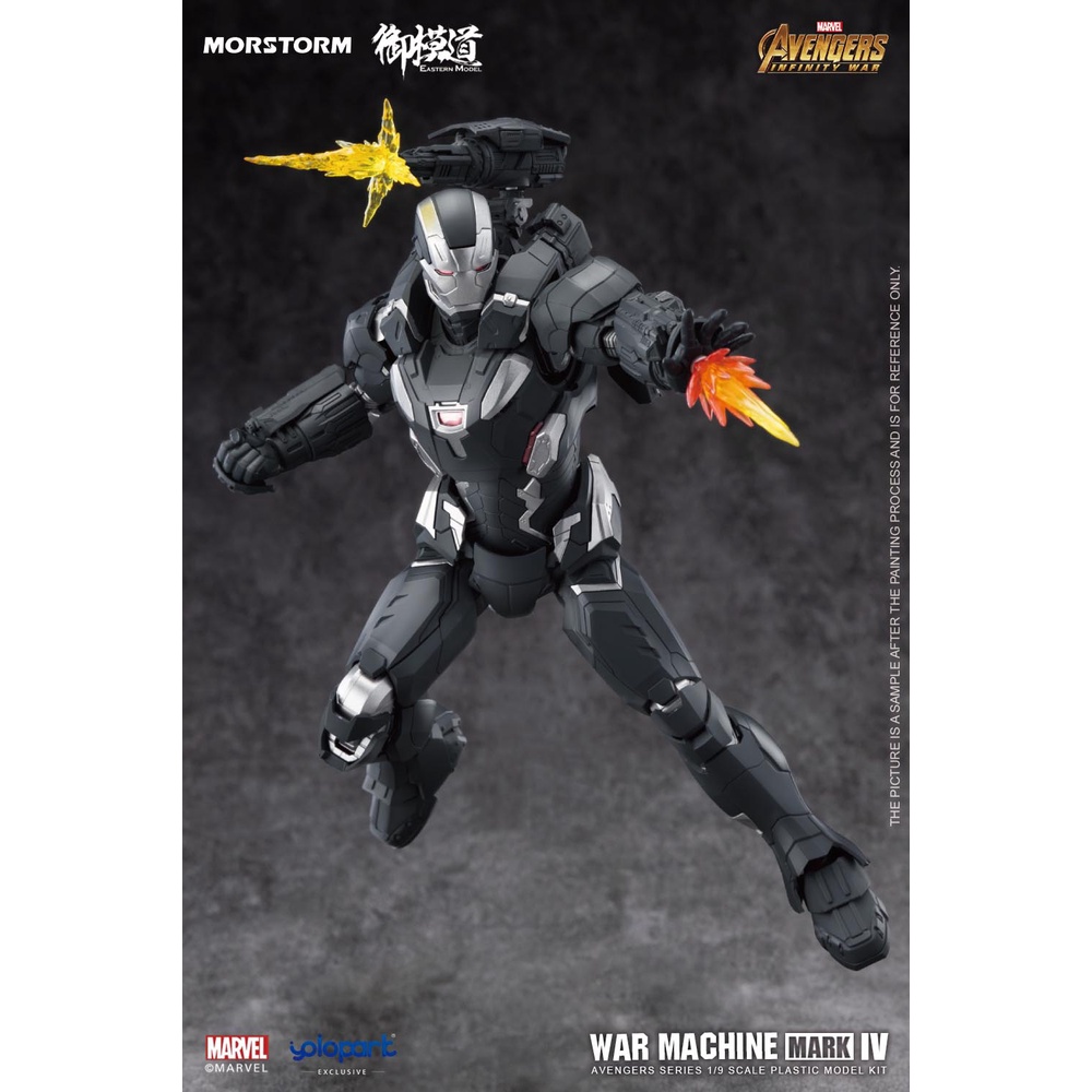 Mô Hình Người Sắt Lắp Ráp 1/9 Ironman (Morstorm E-Model)