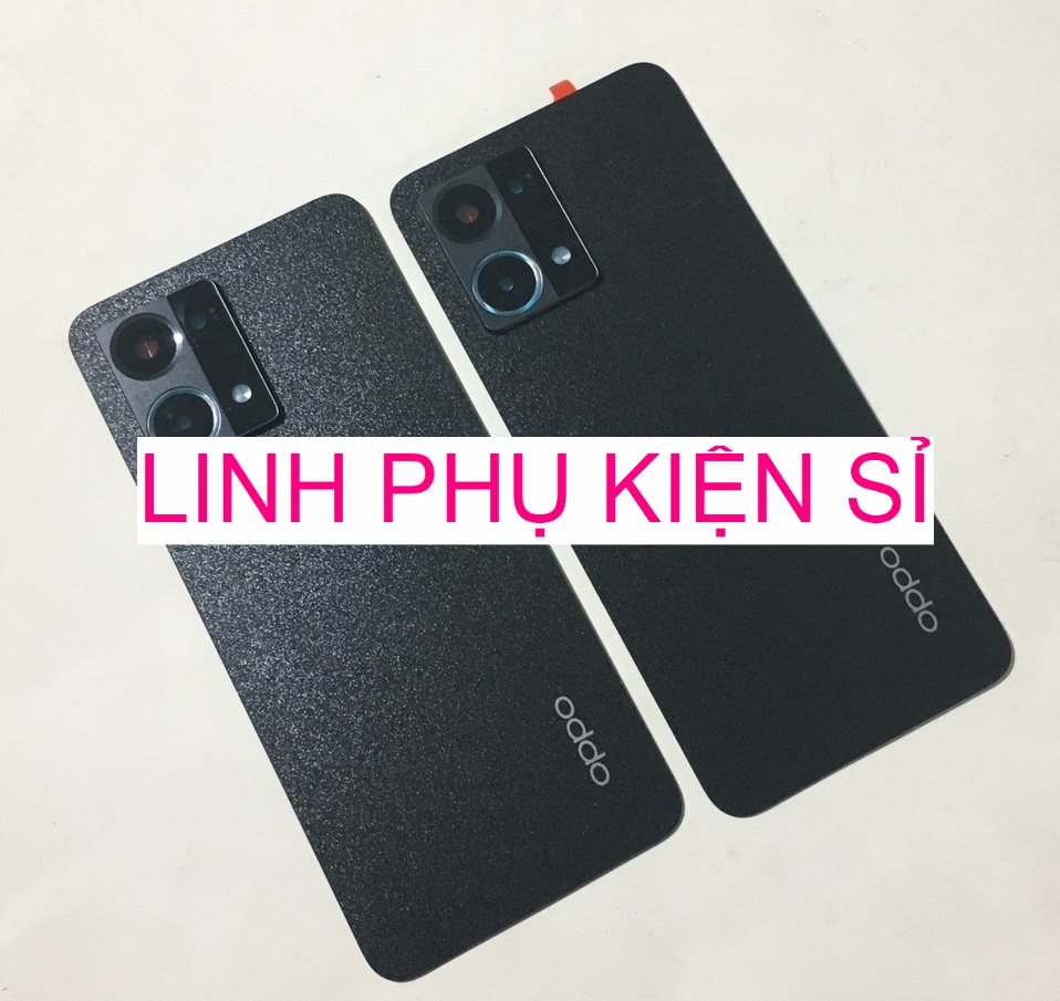 Nắp lưng oppo reno 8 4g màu đen ánh sao