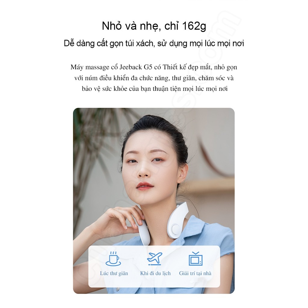 ☫▬  Máy massage cổ thông minh Jeeback G5