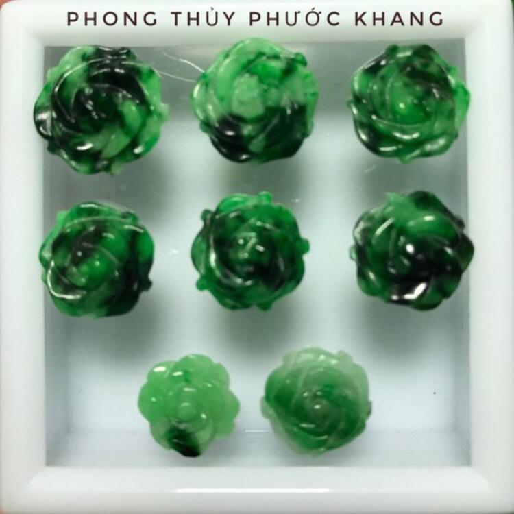 Mẫu đơn đá tự nhiên Cẩm thạch sơn thủy
