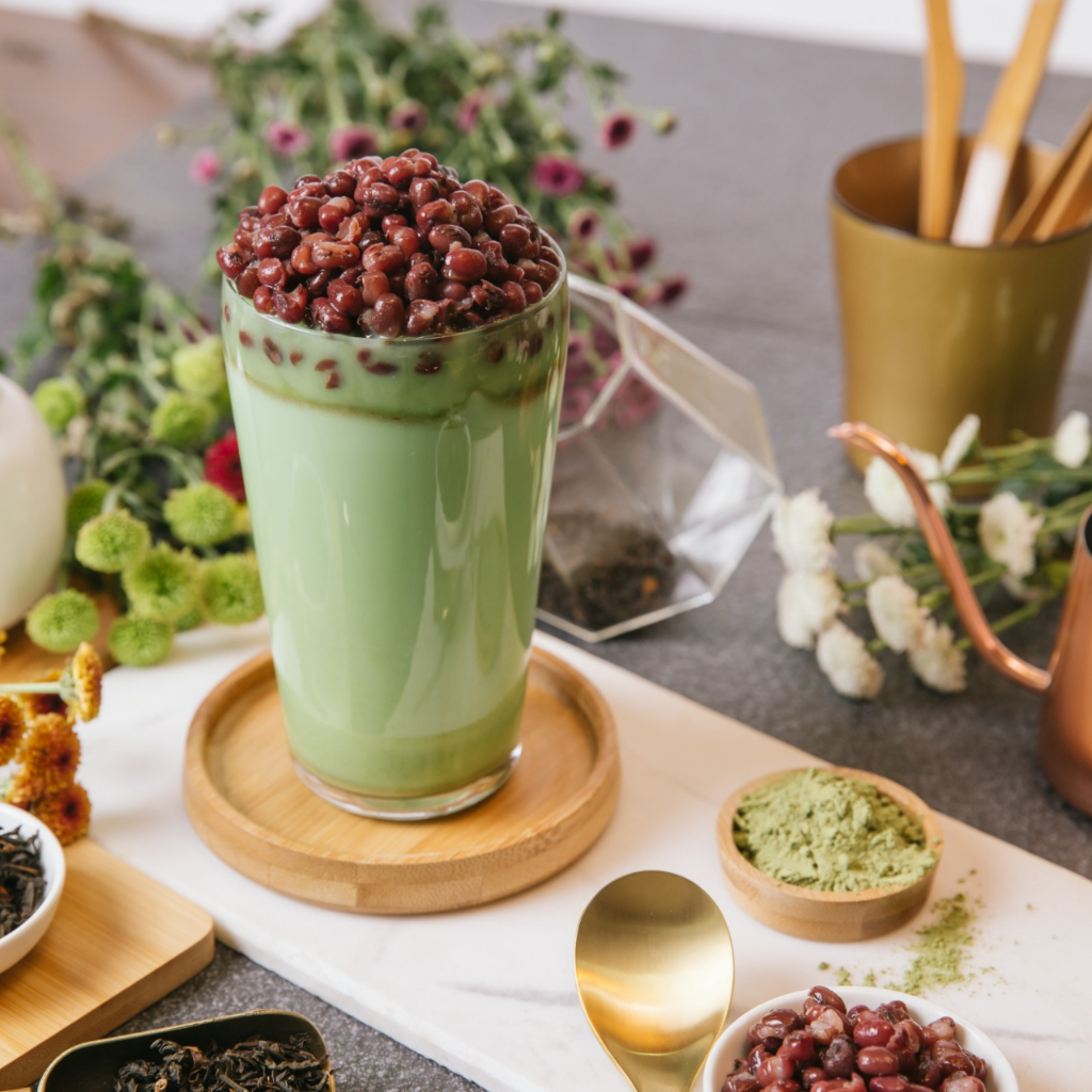 Bột Matcha Chiết Xuất 100% Búp Trà Xanh Vị Thơm Ngon, Hấp Dẫn