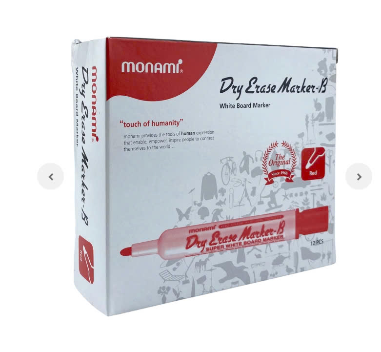 Bút lông bảng Monami Korea Monami Dry E.M B
