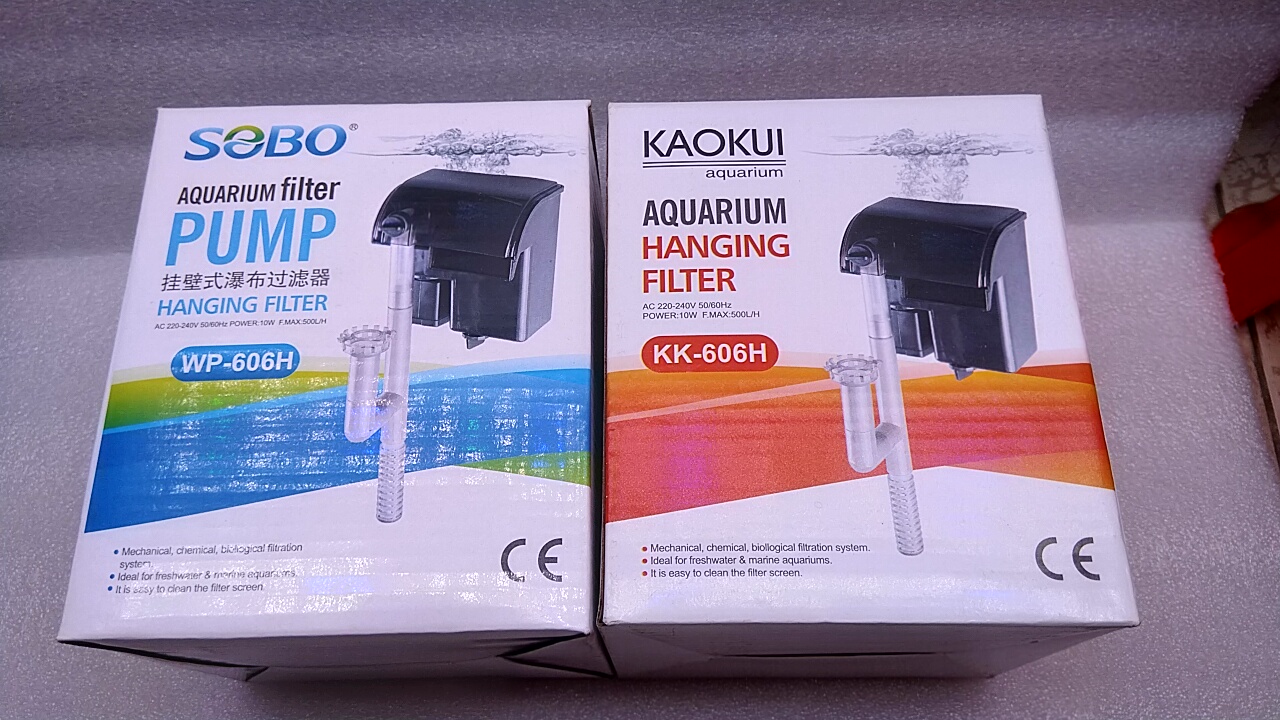 Bộ lọc thác treo vách hồ cá. (Kaokui-Sobo)