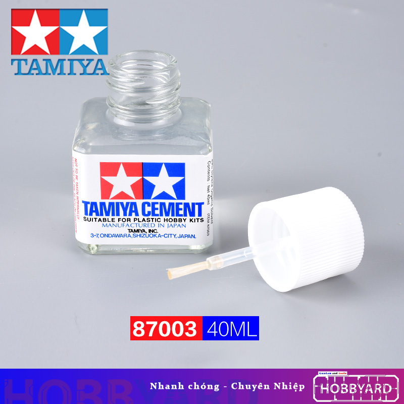 Keo tamiya trắng 87003 dán mô hình 40ml