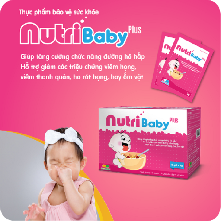 NUTRIBABY PLUS- CHUYÊN BIỆT DÀNH CHO TRẺ VIÊM ĐƯỜNG HÔ HẤP