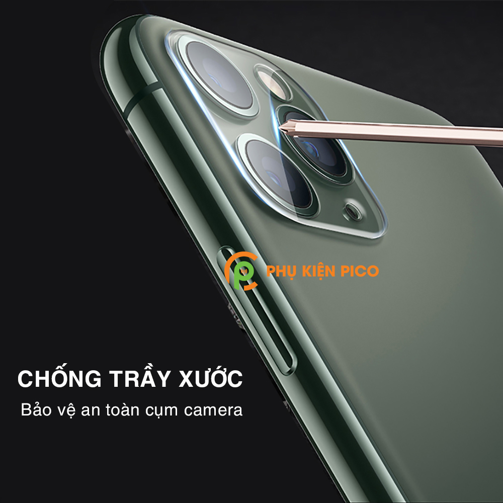 Cường lực camera Iphone 11 / Iphone 11 Pro / Iphone 11 Pro Max full camera độ cứng 9H - Dán camera Iphone 11 Series