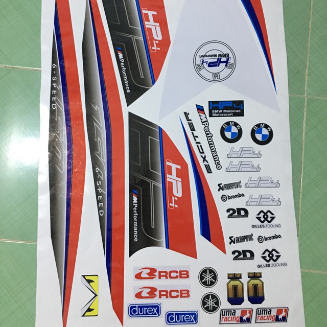 Tem exciter 150 hp4 xanh đen