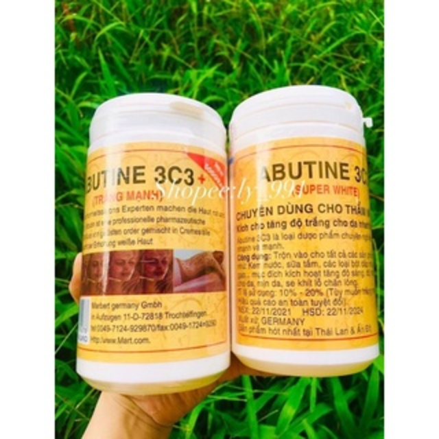 [GIẢM 5% ĐƠN 129K]Kem Body Abutine 3c3 500gr Hủ Lớn