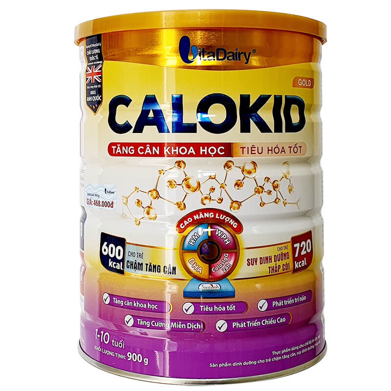 Sữa calokid gold 900gr