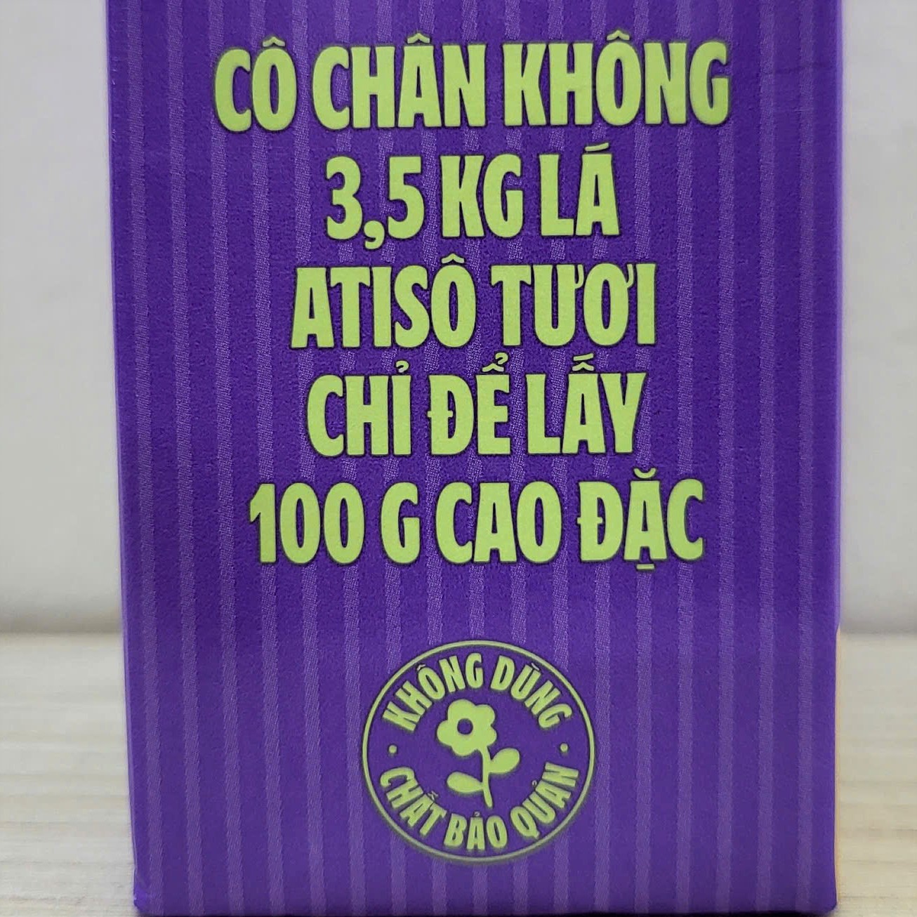 [Hộp 1 Lít – ÍT ĐƯỜNG] TRÀ ATISÔ VFRESH [VN] VINAMILK (Less Sugar) Artichoke Drink (halal)