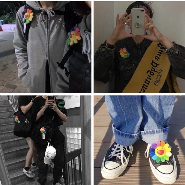 [KHÔNG ƯNG ĐỔI TRẢ] Hoa Cài Áo Takashi Murakami One-A