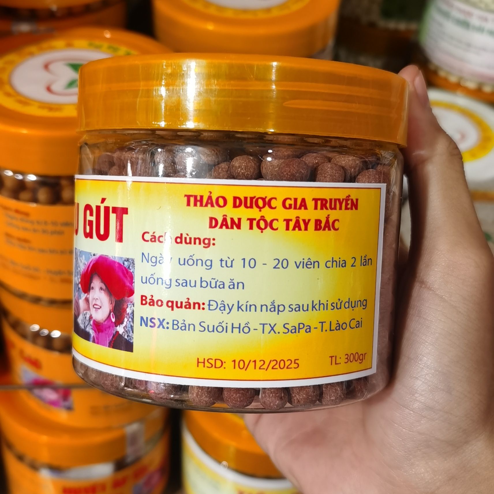 TIEU GUT, GOUT - Thảo Dược dân tộc Dao Đỏ (Hộp 300gram) - Đặc Sản 27