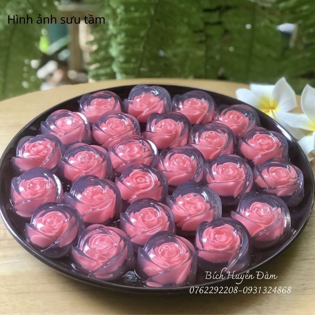 Set 10 khuôn silicon cupcake 3cm, 5cm