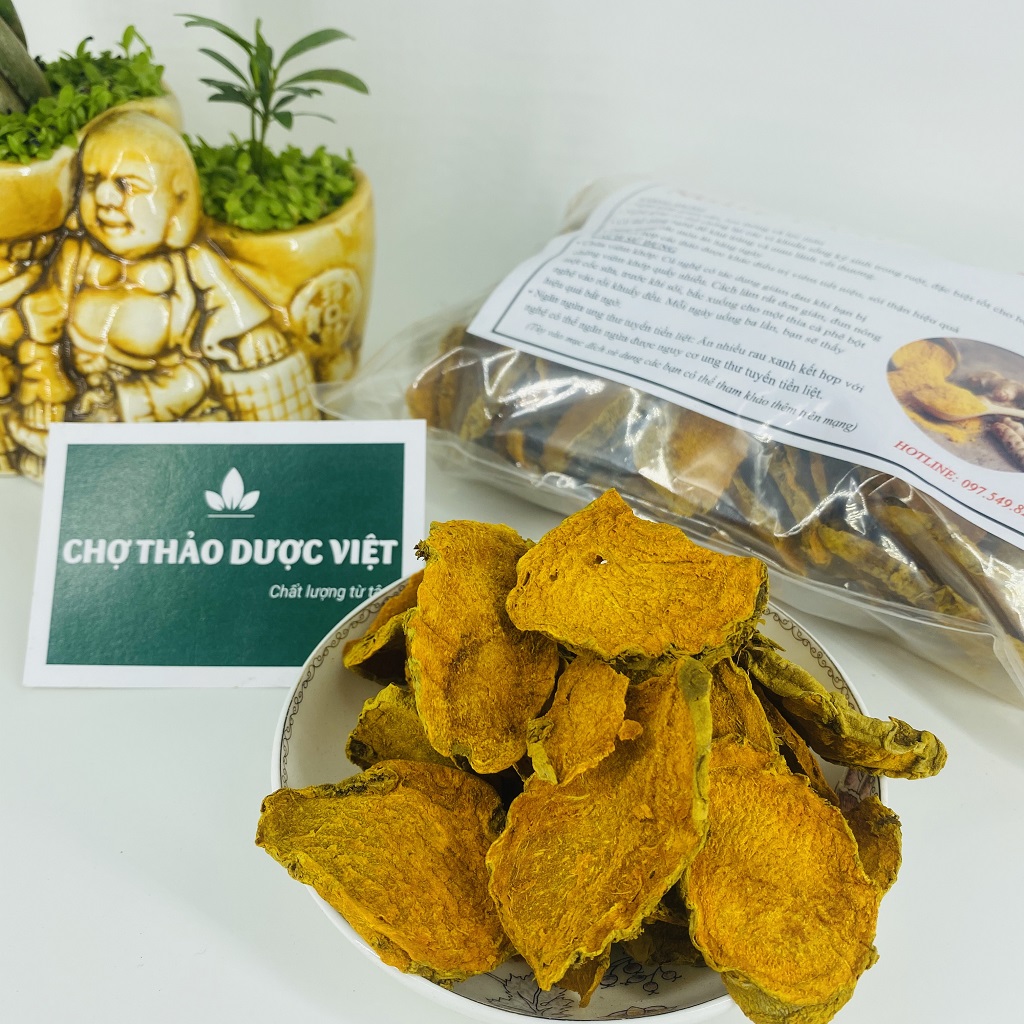 100gr Nghệ Vàng Thái Lát