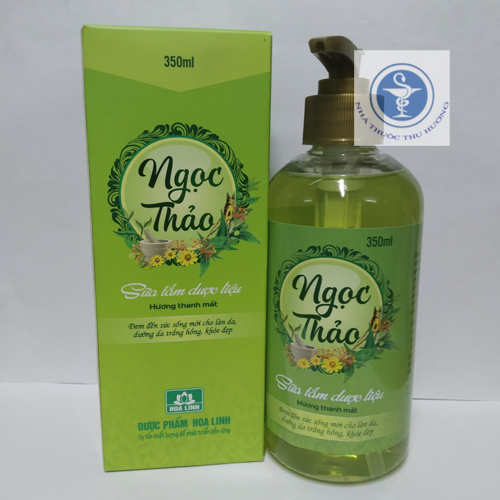 Sữa tắm dược liệu Ngọc Thảo chai 350ml
