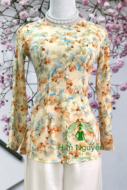 ÁO BÀ BA DÂY KÉO HOA GIÓ + QUẦN