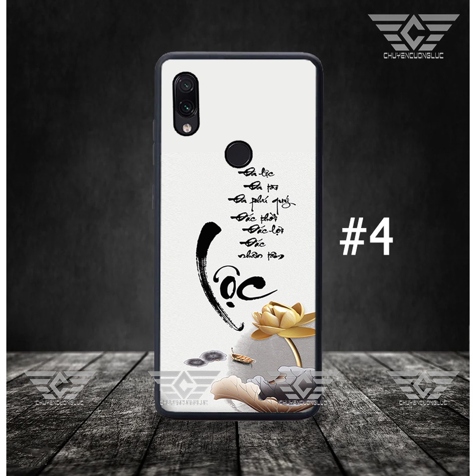Ốp lưng XIAOMI Redmi NOTE 7 - Redmi 7 - REDMI NOTE 7 PRO thư pháp