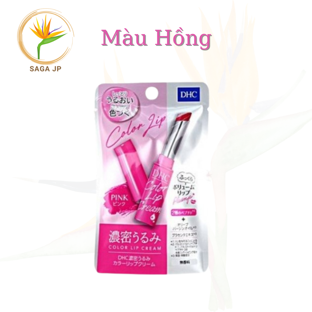 Son dưỡng có màu DHC Color Lip Cream của Nhật Bản