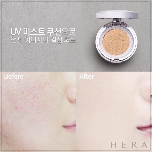 PHẤN NƯỚC HERA TẶNG KÈM LÕI SƠ CUA