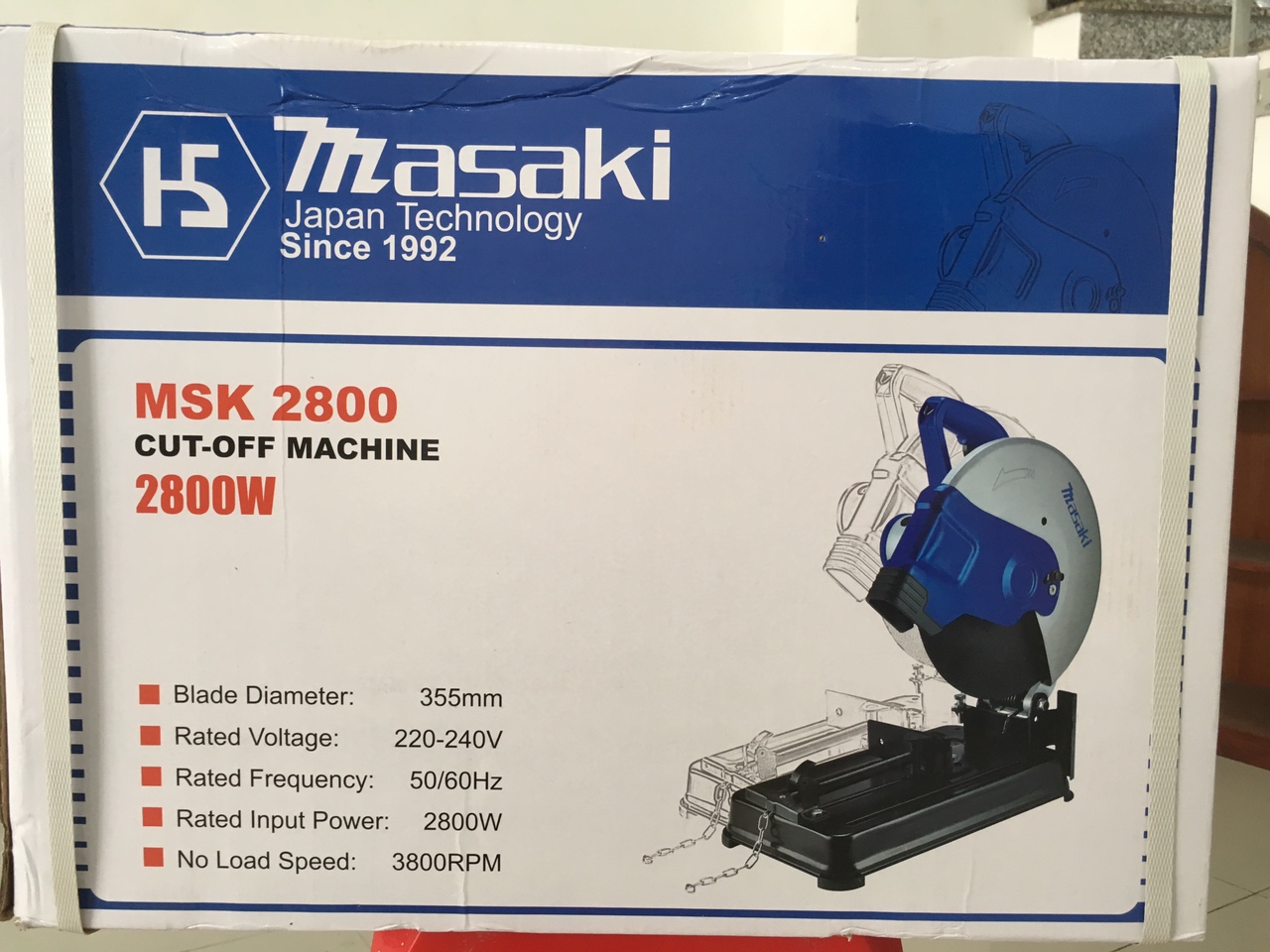 Máy Cắt Sắt MASAKI - MSK 2800