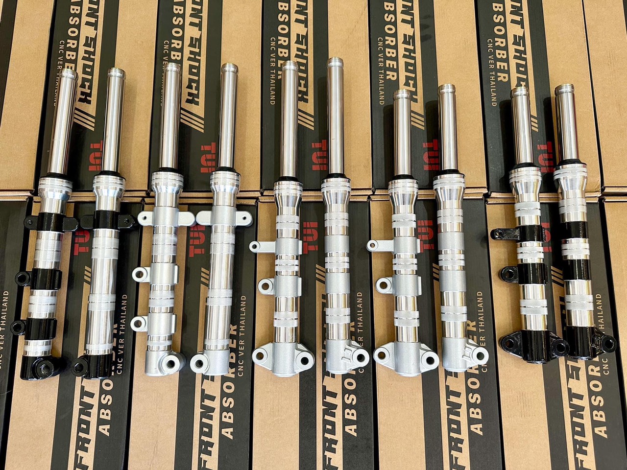 Phuộc phay cnc TUI Racing cho Sirius 50/110