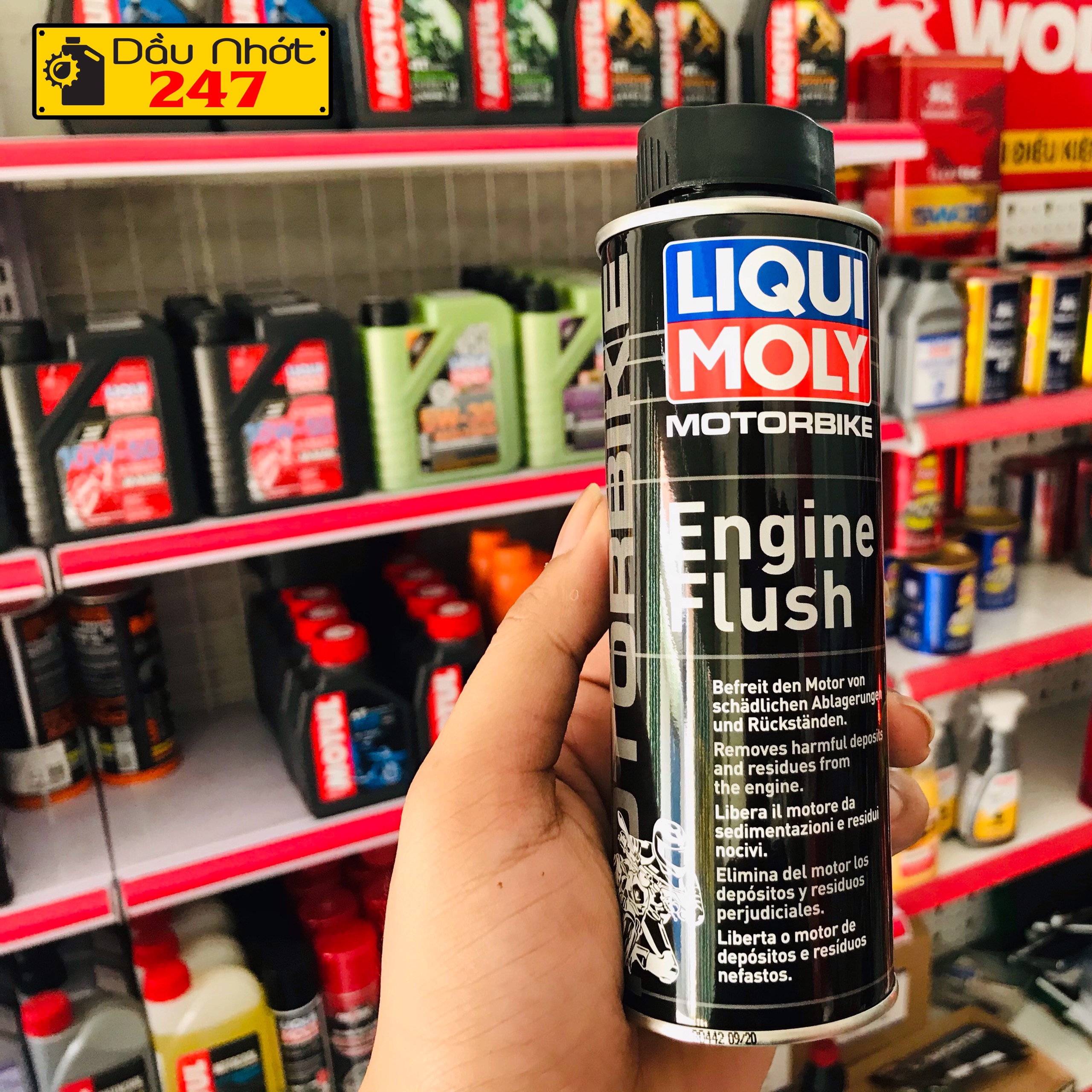 Dung dịch súc rửa động cơ Liqui Moly Engine Flush 250ml - 1657