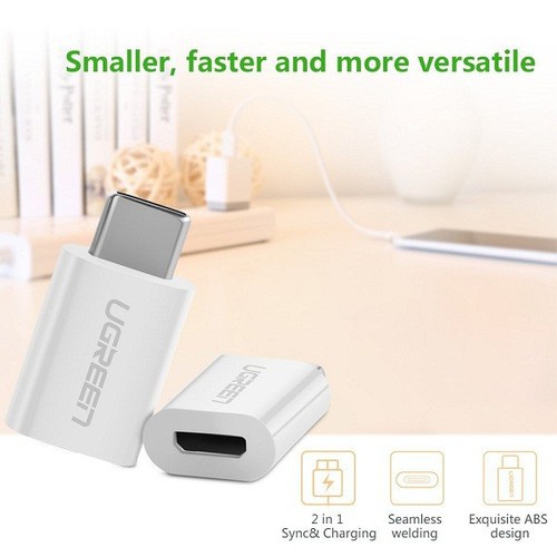 Đầu chuyển USB Type C sang Micro USB Ugreen 30154 - Hàng