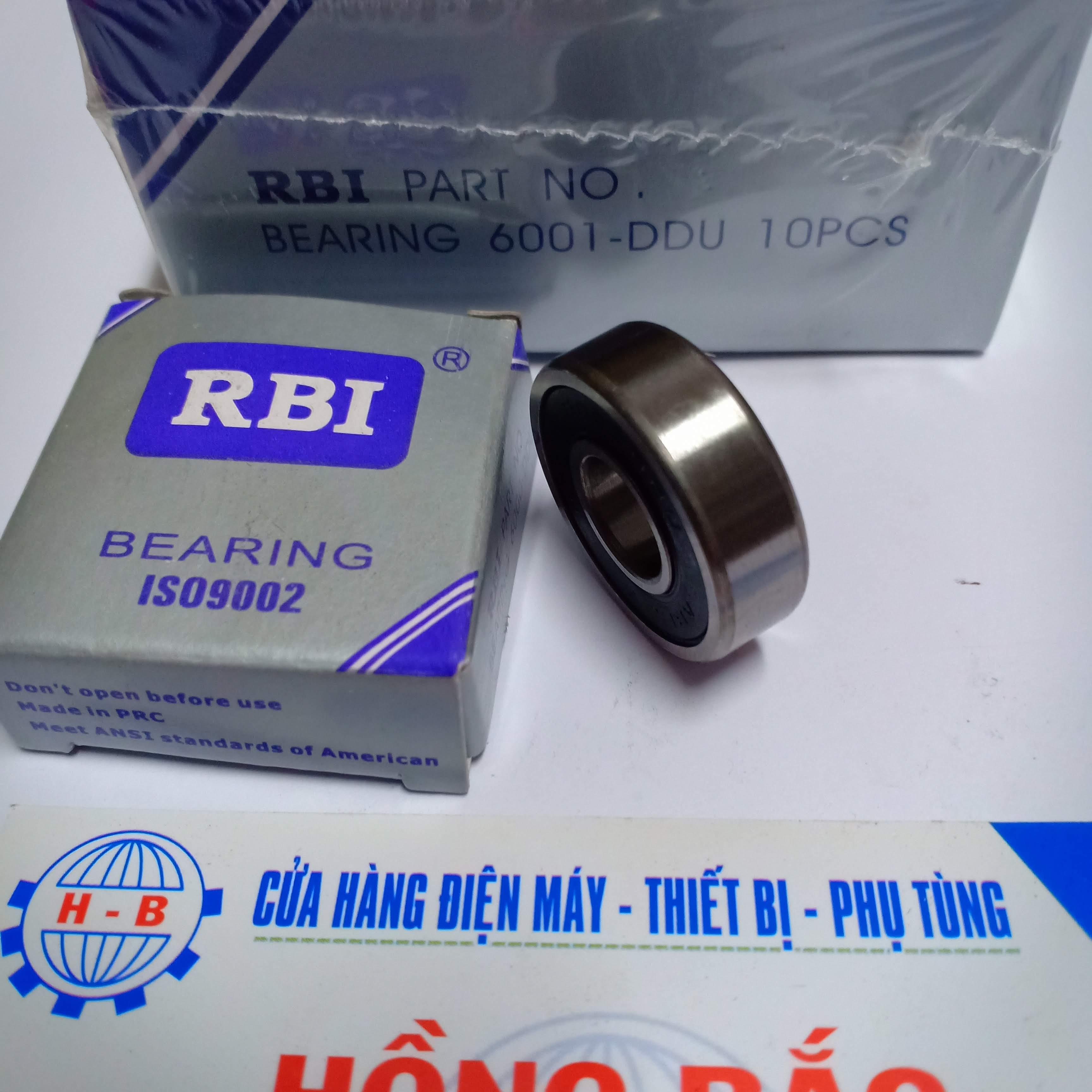 10 Vòng bi 6001 RBI chất lượng cao