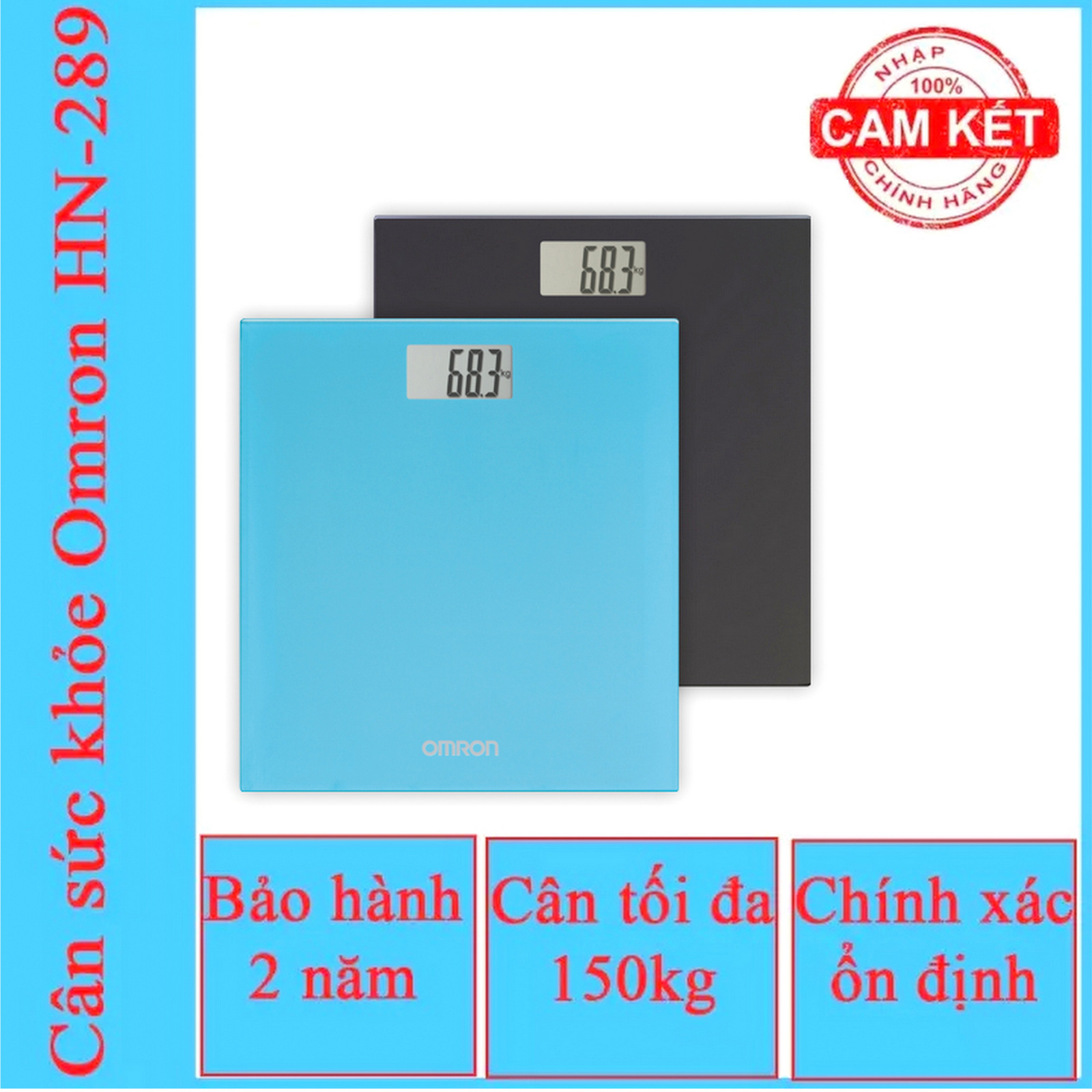 Cân sức khoẻ điện tử omron hn-289