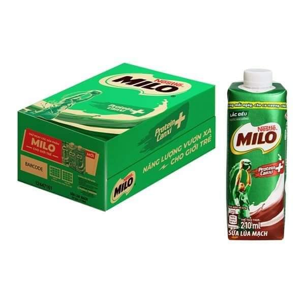 milo nắp vặn teen 24*210ml