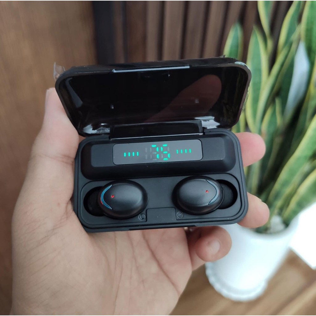 Tai Nghe Không Dây TWS KIMISO F9 Pro - Bluetooth 5.0 - Pin 600h - Kháng Nước, Kháng Bụi - Sản Phẩm Chính Hãng