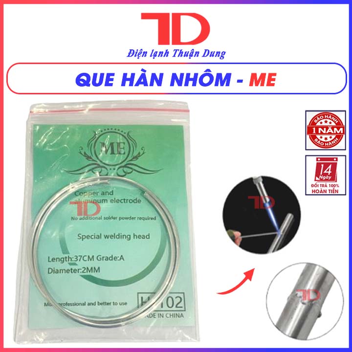 Que hàn nhôm siêu nhẹ lửa, dễ sử dụng - Điện Lạnh Thuận Dung